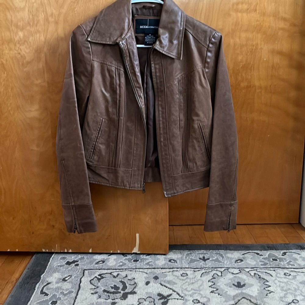 Brown Leather Jacket